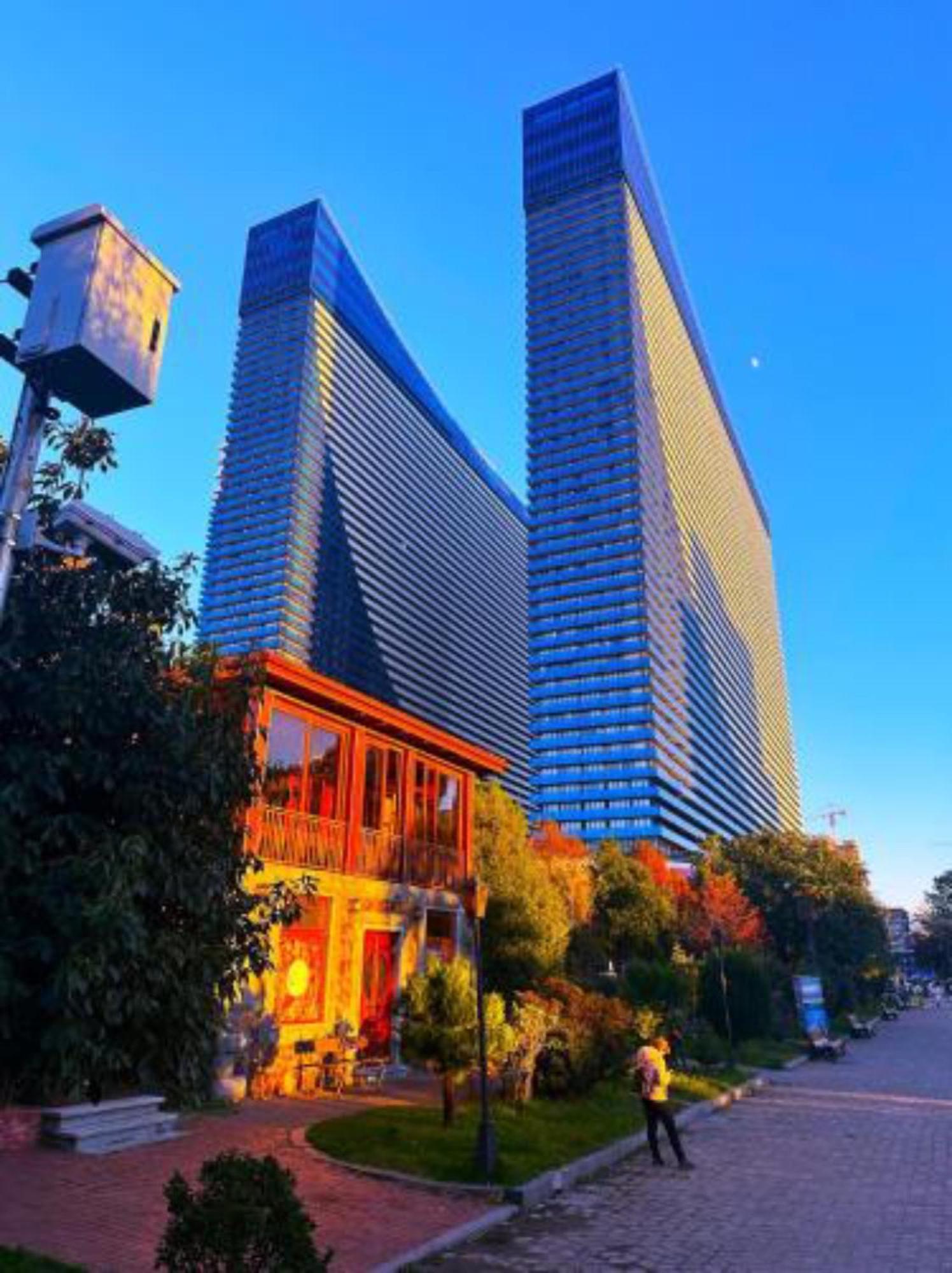 Apartamento Orbi City Panorama Vip Batumi Exterior foto